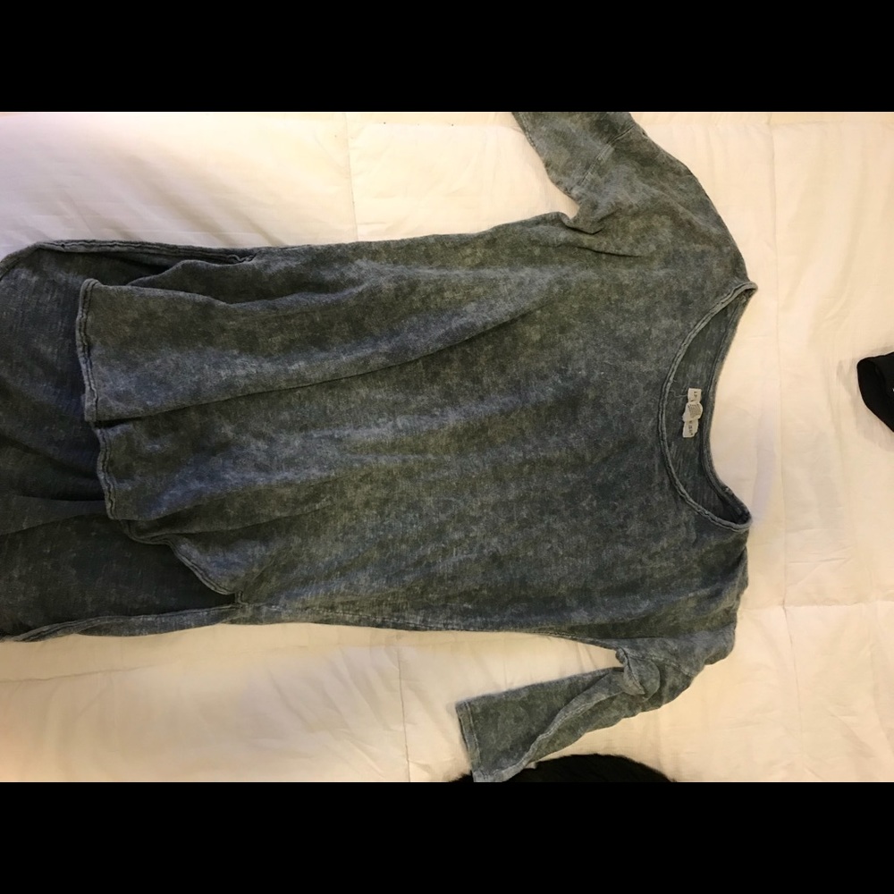 Long oversized top
